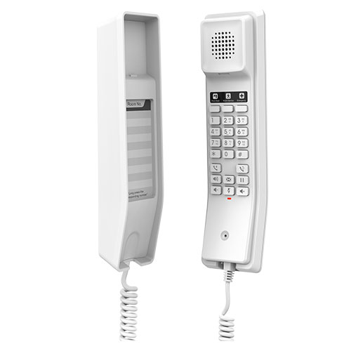 Grandstream GHP610W Hotel IP Phone with 2 SIP Lines, HD Audio, Dual-Band Wi-Fi (2.4/5 GHz), 10 Speed Dial Keys, Wall/Desktop Mountable