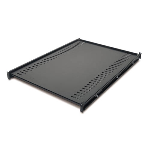 APC AR8122BLK Ventilated Fixed Rack Shelf 1U, 114KG Load Capacity, Black