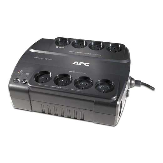 APC Back-UPS BE700G-AZ 700VA/405W Desktop UPS with 8 Australian Outlets, Lead-Acid Battery, RJ45 Data Line Protection, User Replaceable Battery