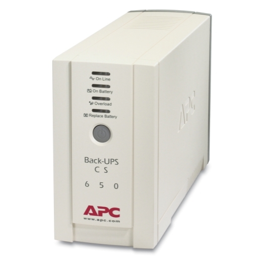 APC Back-UPS BK650-AS 650VA 400W Standby UPS Tower with 4 IEC C13 Outlets and User-Replaceable Lead-Acid Battery