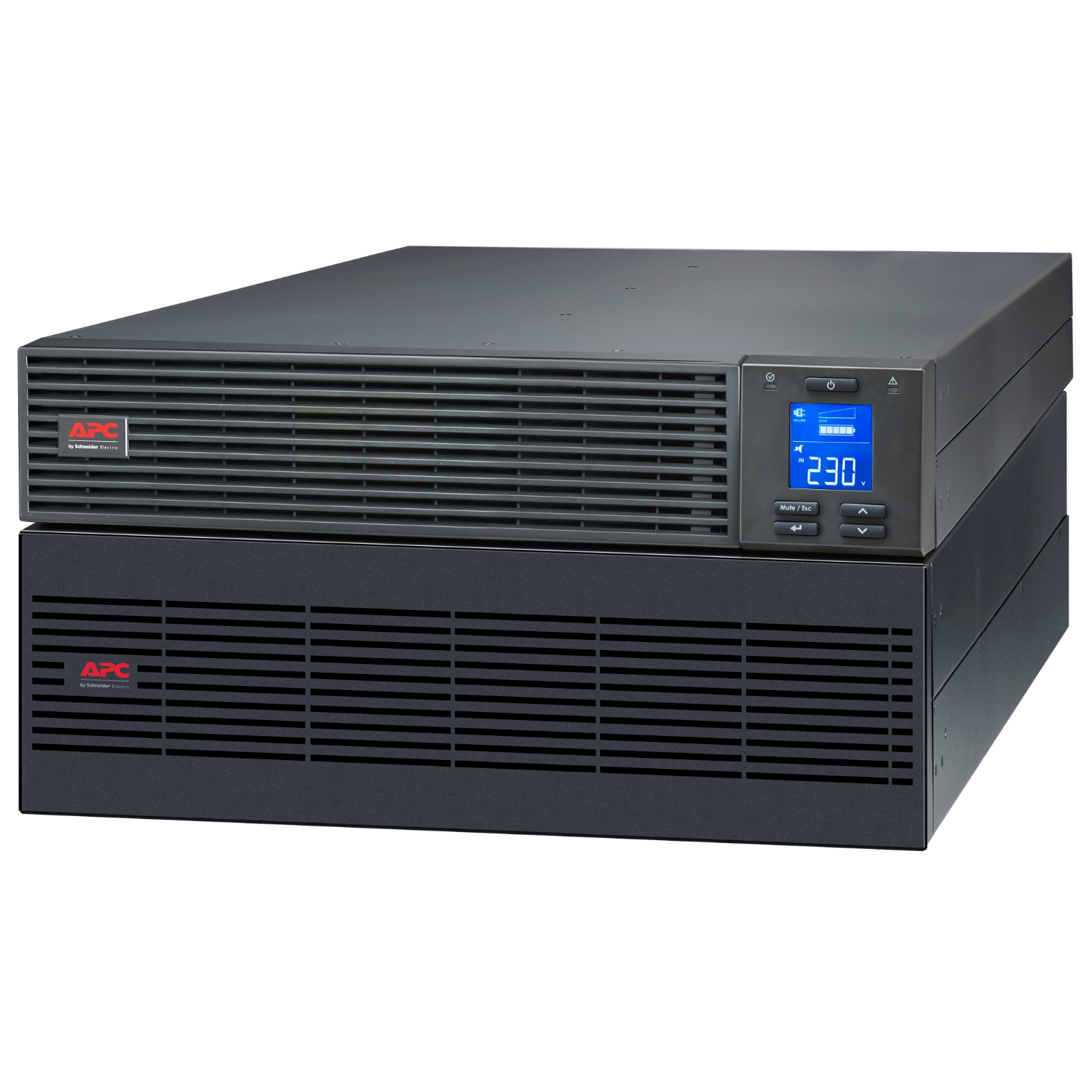 APC Easy UPS On-Line 6000VA 6kW Rackmount 5U 230V with Extended Battery Pack & Rail Kit SRV6KRILRK