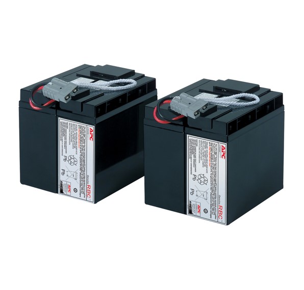 APC RBC55 Replacement Battery Cartridge 12V 17Ah Sealed Lead-Acid VRLA Battery for Smart-UPS Line Interactive with 2-Year Warranty