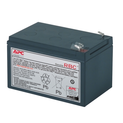 APC Replacement Battery Cartridge #4 - 12V 12Ah Sealed Lead-Acid Battery Compatible with BK650MI, BP650IPNP, BP650SI, SC6201, SU620INET UPS Models