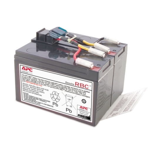 APC Replacement Battery Cartridge #48 - 24V 7Ah VRLA Battery Compatible with SMT750I & SMT750IC UPS Models