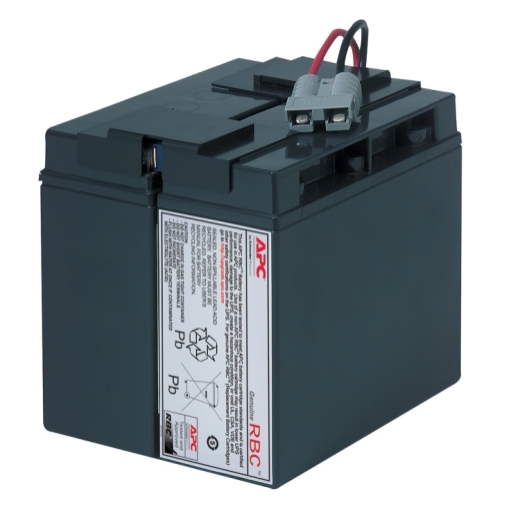 APC Replacement Battery Cartridge #7 (RBC7) VRLA 17Ah 12V for SMT1500I BT1400I UPS with 2-Year Warranty