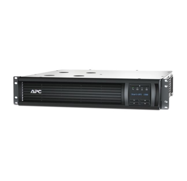 APC Smart-UPS 1500VA/1000W 2U Rackmount Line Interactive UPS with 4x IEC C13 Outlets, SmartConnect, AVR, LCD Display, Lead Acid Battery
