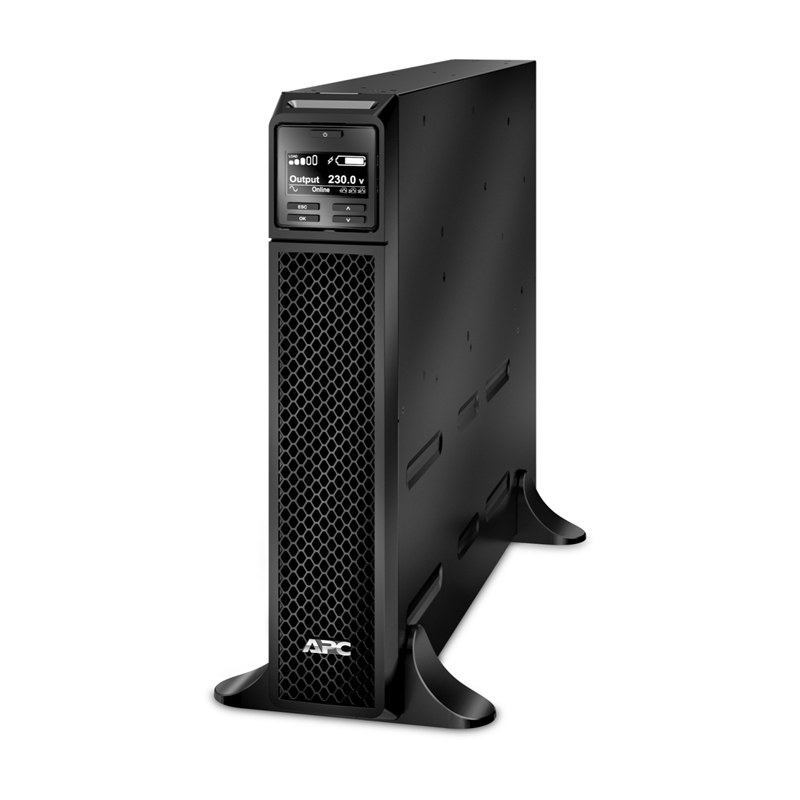 APC Smart-UPS 2200VA/1980W On-Line Tower UPS with 8x IEC C13 & 2x IEC C19 Outlets, 230V Input, SmartSlot & Extended Runtime Support
