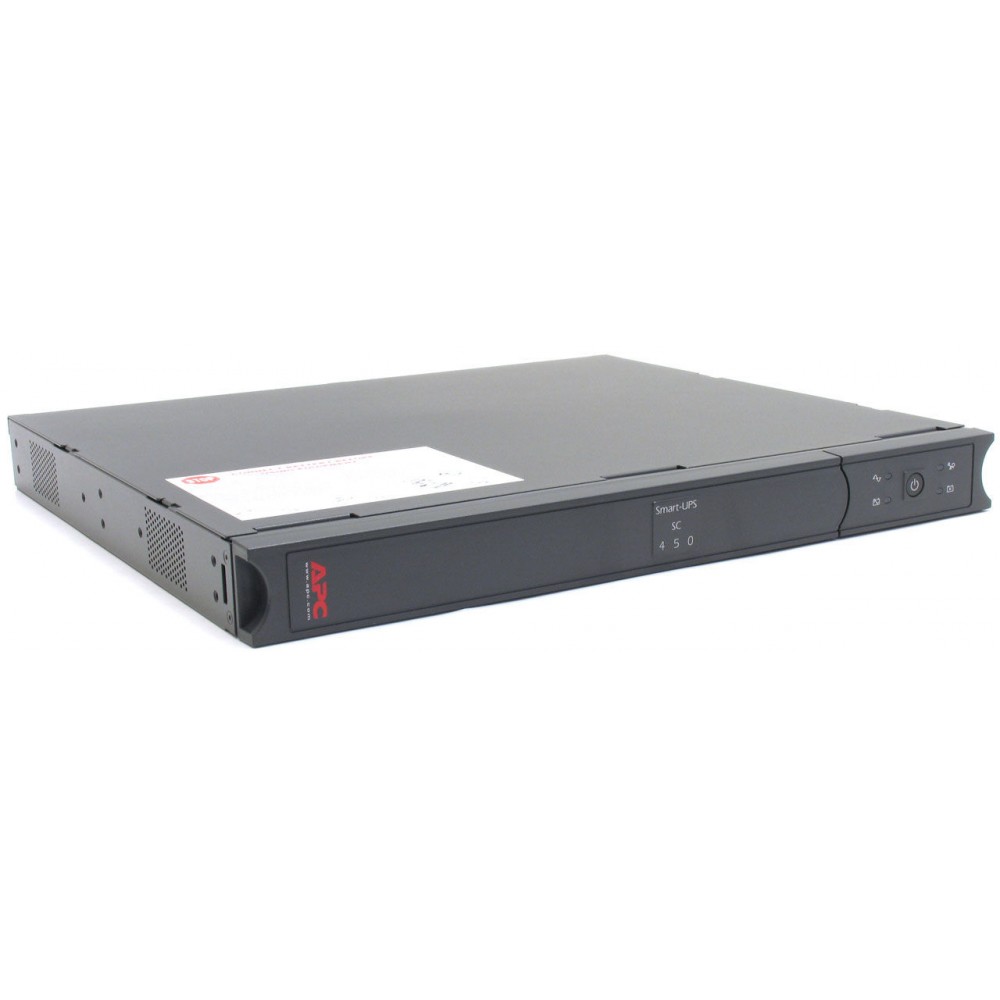 APC Smart-UPS SC 450VA / 280W Line Interactive UPS - 1U Rackmount, 230V Input, 4 IEC C13 Outlets, Lead Acid Battery