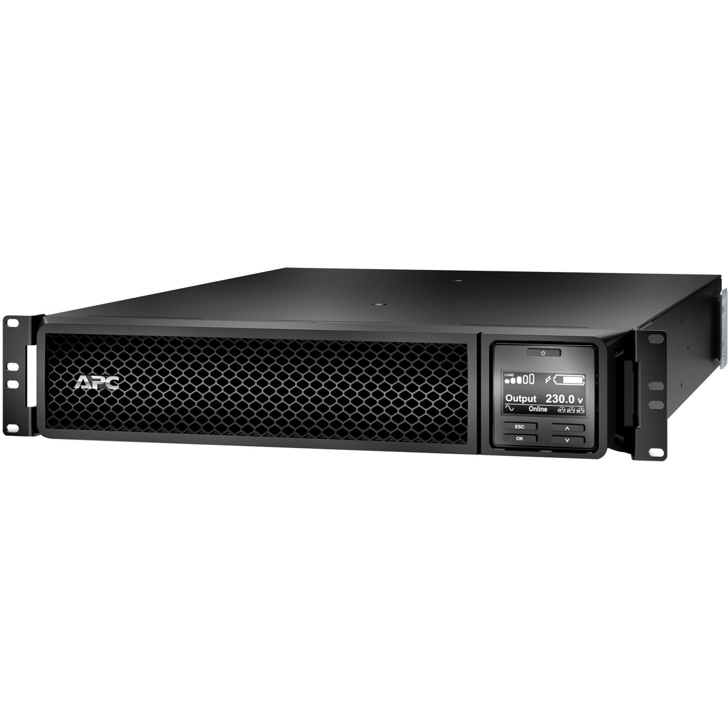 APC Smart-UPS SRT2200RMXLI-NC 2200VA/1980W Online UPS 2U Rackmount with Network Management, Lead Acid Battery & Rail Kit