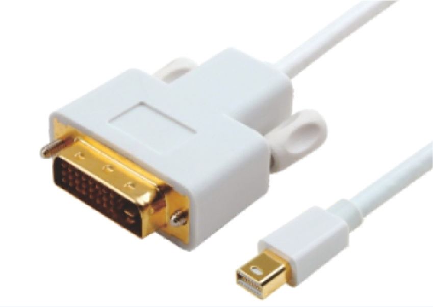 Astrotek 2m Mini DisplayPort to DVI-D Cable with 32AWG Gold-Plated Connectors - Supports up to 1920x1200 Resolution