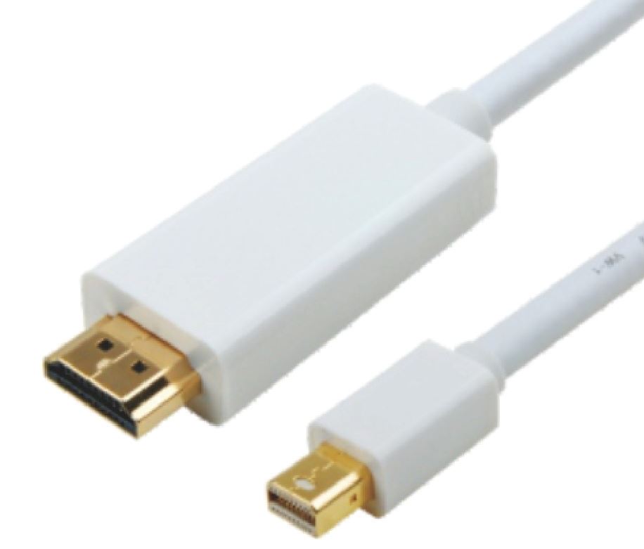 Astrotek 2m Mini DisplayPort to HDMI Cable - Gold Plated 20-Pin Male to 19-Pin Male, RoHS Compliant