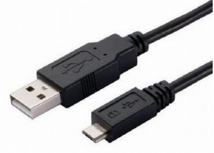 Astrotek 3m USB 2.0 Type A Male to Micro USB Type B Male Cable - Black, RoHS Compliant, High Speed 480 Mbps Data Transfer