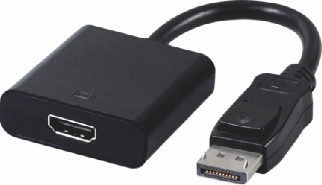 Astrotek Active DisplayPort to HDMI Adapter Cable 20cm - 20 Pin Male to Female, Supports 4K Resolution & Multi-Monitor Setup
