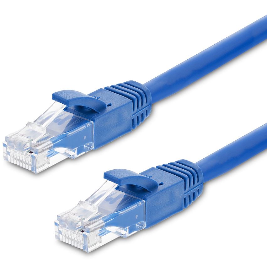 Astrotek CAT6 15m Blue RJ45 Ethernet Cable - Premium 26AWG UTP LAN Patch Cord with Snagless Boot for Gigabit Network