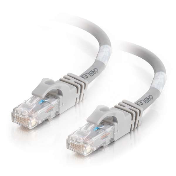 Astrotek CAT6 5m Grey White Ethernet Cable - Premium RJ45 UTP Patch Cord with 26AWG Copper Conductors & Snagless Boot