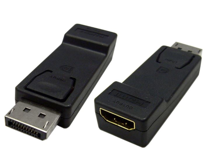 Astrotek DisplayPort to HDMI Adapter Converter Male to Female Gold Plated - Supports Up to 1920x1200 Resolution, Plug-and-Play DP to HDMI Cable