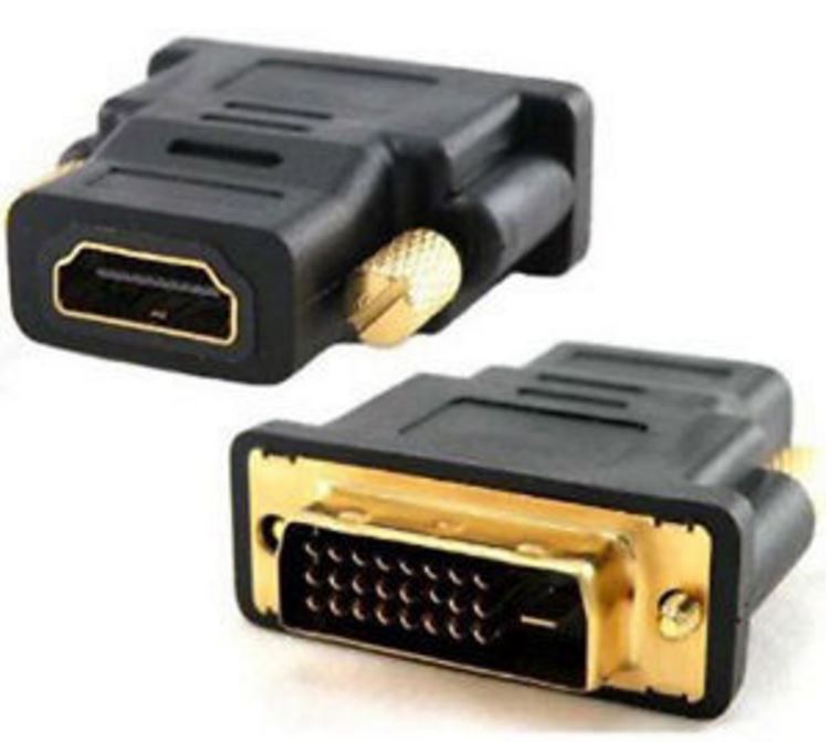 Astrotek DVI-D Male to HDMI Female Adapter Converter - Gold Plated, Supports 1080p Full HD Video