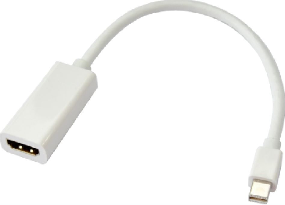 Astrotek Mini DisplayPort to HDMI Cable 15cm - 20 Pin Male to Female Adapter 1080p Video Converter for MacBook Pro, Air, iMac & Microsoft Surface