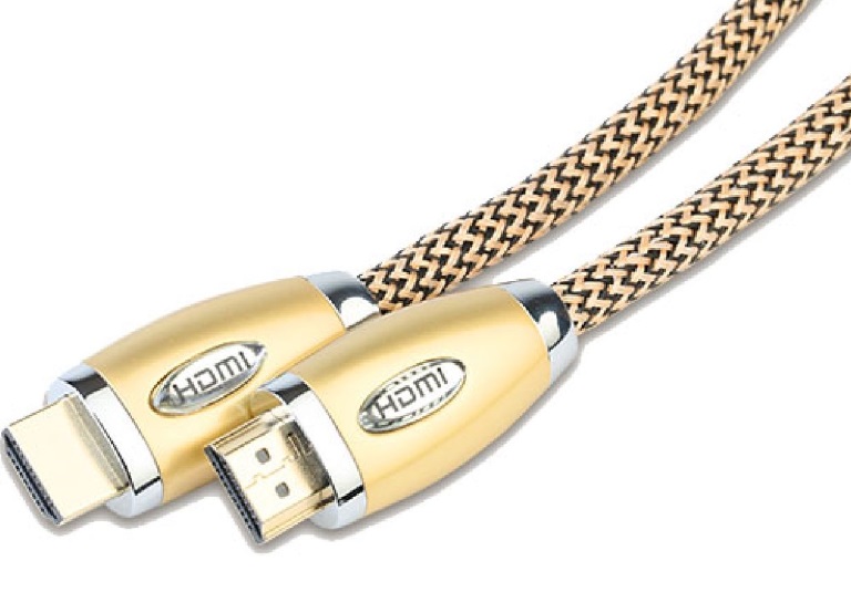 Astrotek Premium 5m HDMI Cable 19-Pin Male to Male 30AWG Nylon Braided Gold-Plated Connectors Supports 4K 60Hz 3D Video & HDR