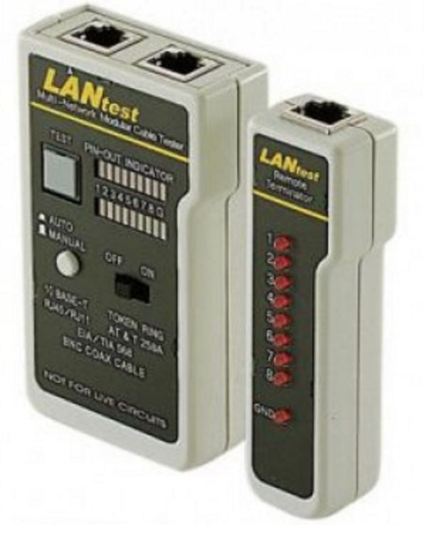 Astrotek RJ45 RJ11 Coaxial Network Ethernet LAN Phone Cable Tester with Wire Tracker and Remote Unit