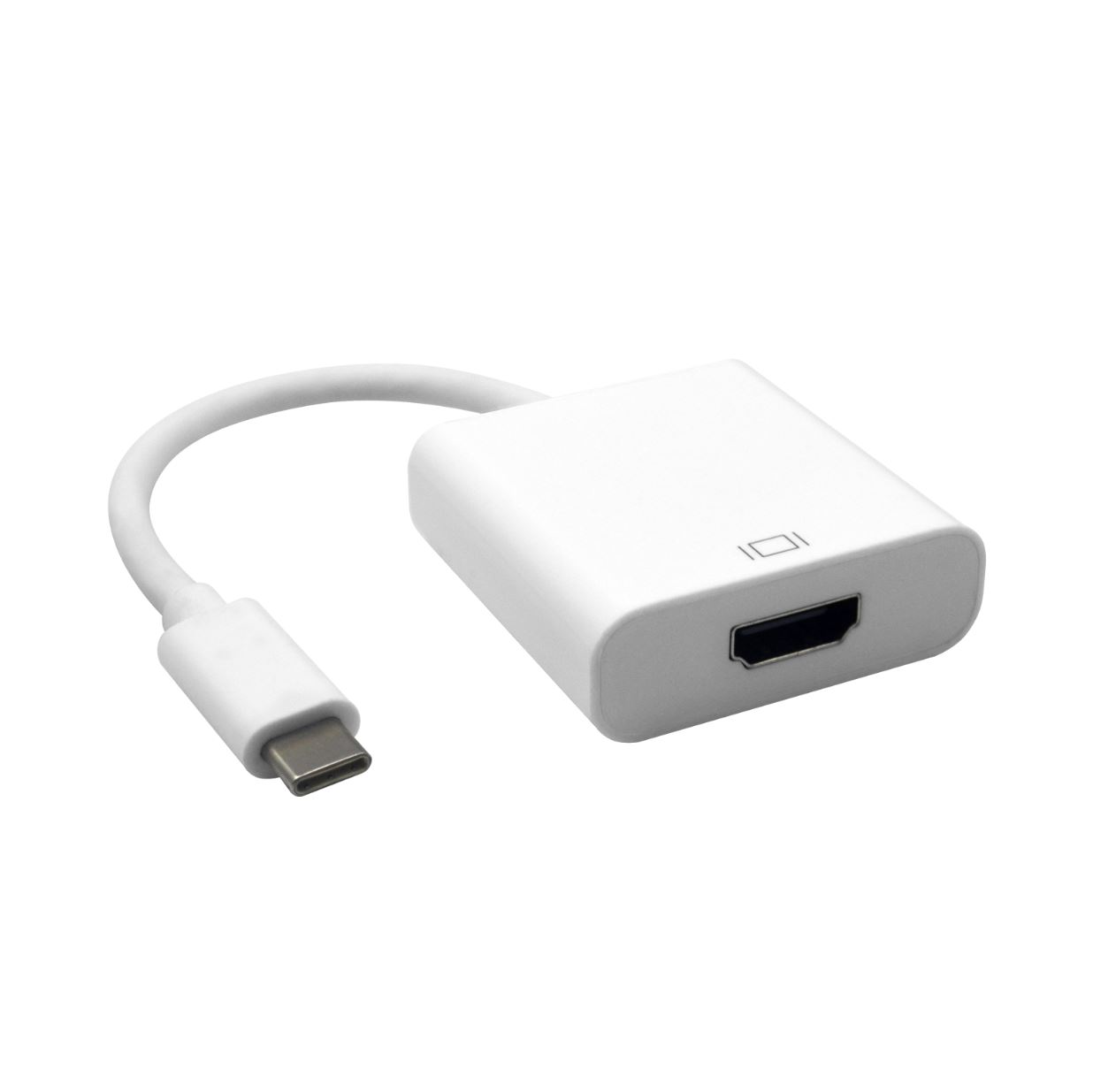 Astrotek Thunderbolt USB 3.1 Type-C to HDMI 4K Video Adapter Converter Male to Female, Compatible with MacBook Chromebook Pixel, White