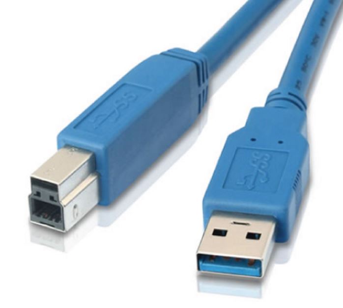 Astrotek USB 3.0 Printer Cable 1m - Type A to B Male-to-Male, Blue, SuperSpeed 5Gbps for External HDD, Printer, Scanner, Docking Station
