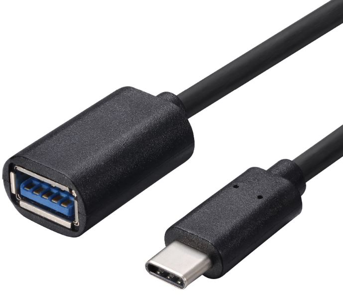 Astrotek USB-C 3.1 Type-C to USB 3.0 Type-A Female Cable 1m – 5Gbps Hi-Speed Data Transfer & 3A Charging, OTG Extension for External HDDs, Cameras, Card Readers