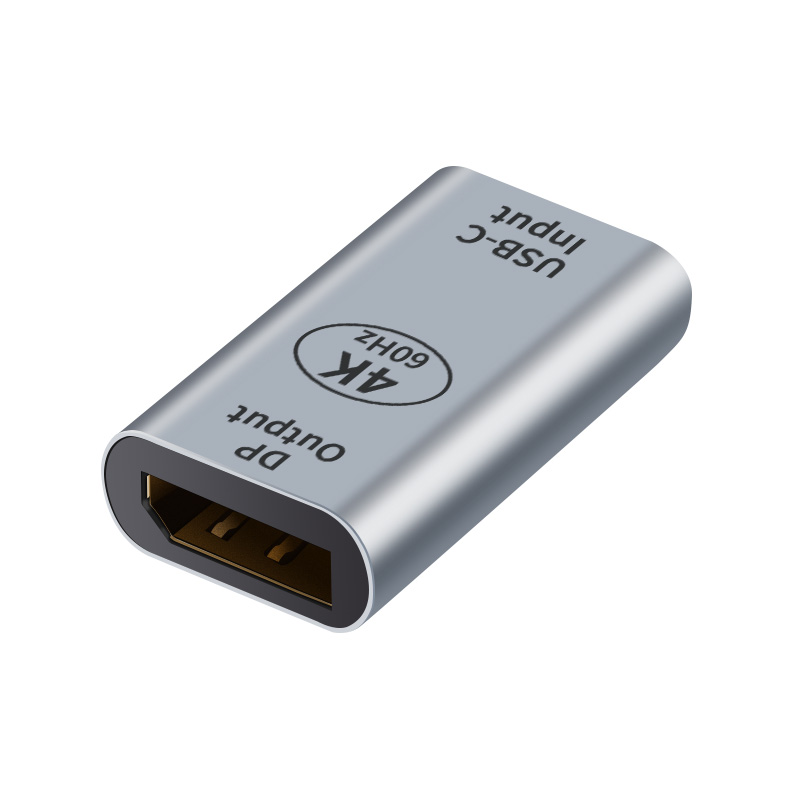 Astrotek USB-C to DisplayPort Female-to-Female Adapter 4K@60Hz Support for iPad Pro, MacBook Air, Samsung Galaxy, Microsoft Surface, Dell XPS