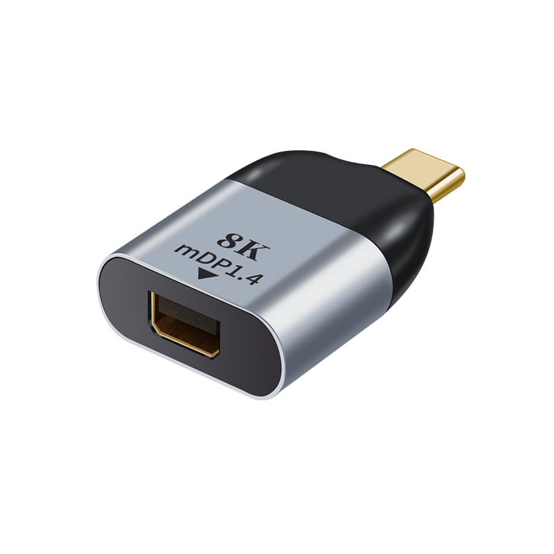 Astrotek USB-C to Mini DisplayPort Adapter Male to Female 8K@60Hz 4K@60Hz Compatible with iPad Pro MacBook Air Samsung Galaxy Surface Dell XPS