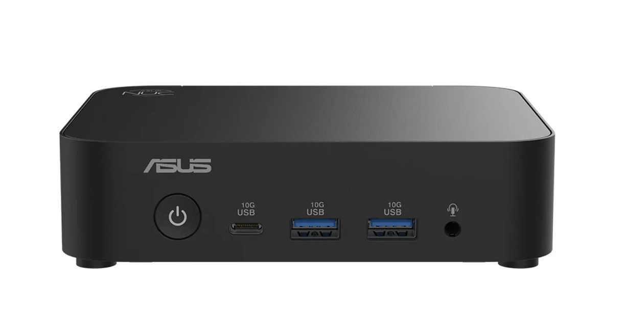 ASUS NUC 14 Essential N97 Barebones Mini PC Kit with Intel Core N-Series Processor, DDR5-4800 Support, Wi-Fi 6E & Triple 4K Display