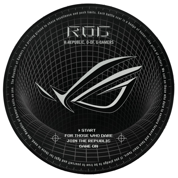 ASUS ROG Cosmic Mat II 117cm Black Gaming Floor Mat with Non-Slip Rubber Base