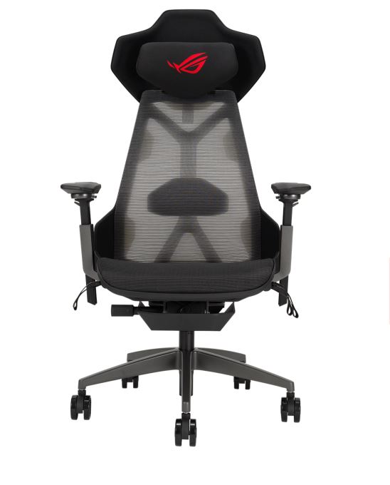 ASUS ROG Destrier SL400 Ergo Gaming Chair with Cyborg Design, 3D Adjustable Armrests, Acoustic Panel & Ergonomic Support
