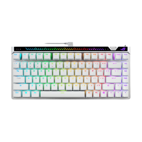 ASUS ROG Falchion Ace 75 HE Gaming Keyboard – Hot-Swappable Magnetic Hall-Effect Switches, 8000Hz Polling, USB-C, 75% Compact Layout