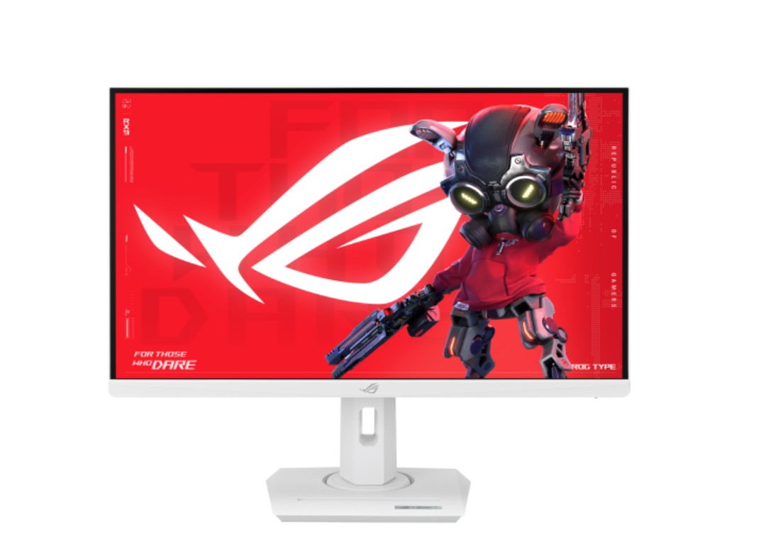 ASUS ROG Strix XG27UCG-W 27" 4K Dual Mode Gaming Monitor 3840x2160, Fast IPS, 1ms GTG, 160Hz 4K / 320Hz FHD, ELMB Sync, USB-C, G-SYNC Compatible