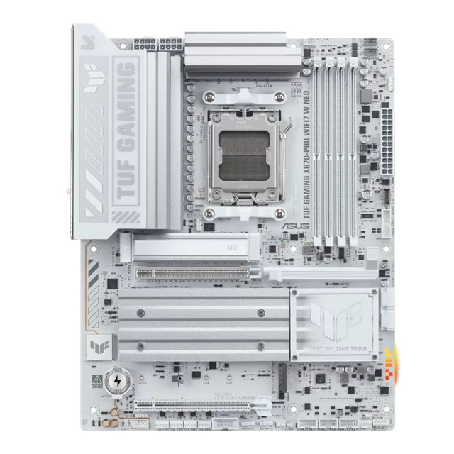 ASUS TUF GAMING X870-PRO WIFI7 W NEO ATX Motherboard for AMD AM5 Ryzen 7000/8000/9000, DDR5 up to 256GB, PCIe 5.0, Wi-Fi 7, Bluetooth 5.4, USB4 Type-C