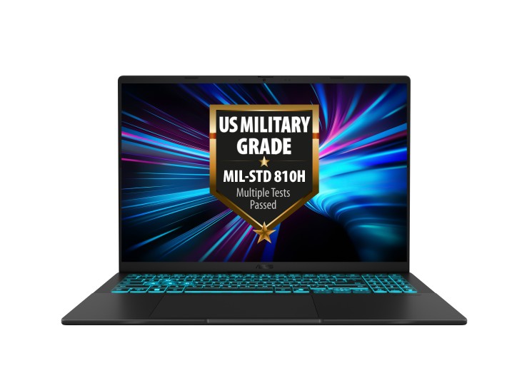 ASUS V16 16" Gaming Laptop with Intel Core i7-240H, 16GB DDR5, 1TB PCIe 4.0 SSD, RTX 5050 8GB GDDR7, 144Hz WUXGA Display, Windows 11 Pro