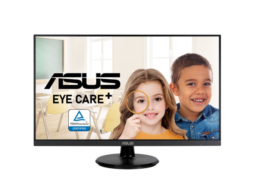 ASUS VA27DQF 27-Inch Full HD Eye Care Gaming Monitor IPS 100Hz Adaptive-Sync 1ms MPRT HDMI DisplayPort Frameless VESA Wall Mount