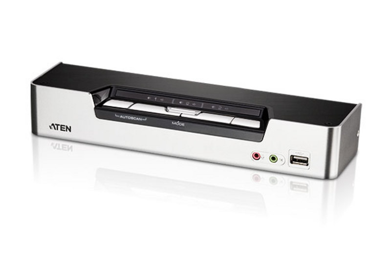 ATEN CS1794 4-Port USB 2.0 HDMI KVMP Switch with Dolby True HD Audio and Video DynaSync™ – Multi-Computer Control, USB Peripheral Sharing