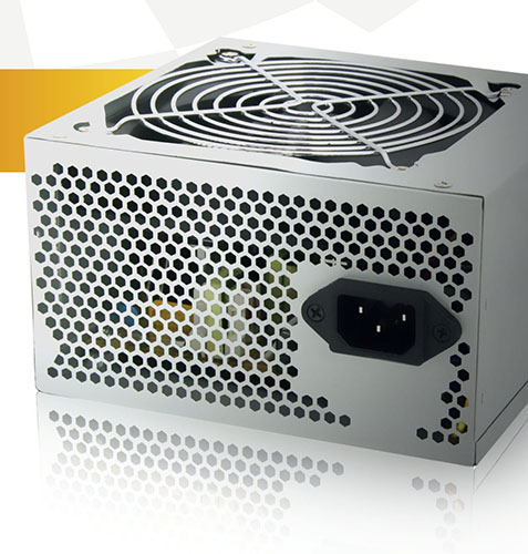 Aywun 600W ATX Power Supply PSU with 120mm Hydraulic Bearing Fan, 1x 6-PIN PCI-E, 20+4 PIN ATX Connector, 2 Years Warranty