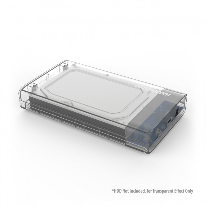 Simplecom SE301 3.5" SATA to USB 3.0 Hard Drive Docking Enclosure with UASP, Hot-Swap & Removable Top Cover