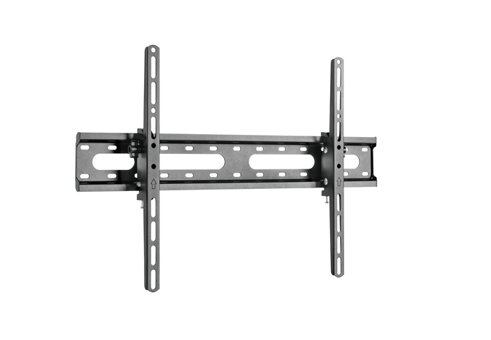 Brateck KL31-46T Tilt TV Wall Mount for 37-80 Inch Screens, Supports Up to 45kg, VESA 200x200 to 600x400, Fine Texture Black, 53mm Profile