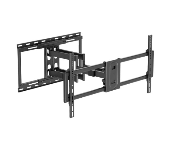 Brateck LPA80-486A Heavy-Duty Full-Motion TV Wall Mount with Lateral Shift, Fits 43"-100" TVs, Supports Up to 80kg, VESA 800x400