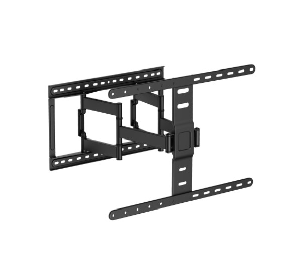 Brateck LPA83-466 Ultra-Slim Full-Motion TV Wall Mount for 43-90" TVs, 60kg Weight Capacity, VESA Universal Compatibility