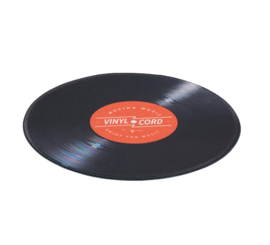 Brateck MP10-17 Stylish Mouse Pad 200x200x2mm - Smooth Surface & Anti-Slip Rubber Backing for Gaming, Work & Study