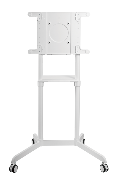 Brateck TTV11-46TW Rotating Mobile Stand for Interactive Displays 37"-70" – Up to 70kg – VESA 200x200 to 600x400 – White