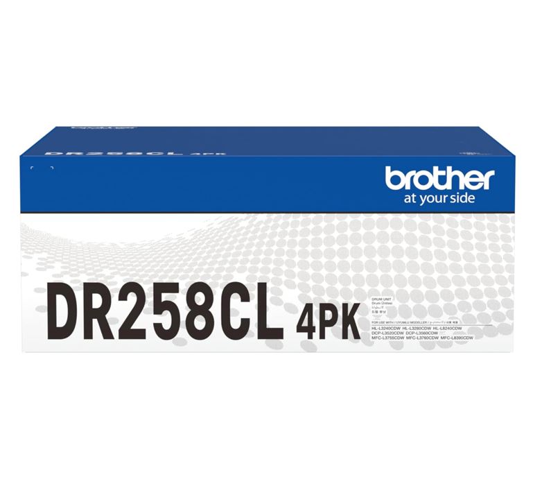Brother DR-258CL Genuine Drum Unit for Color Laser Printers – Compatible with MFC-L8390CDW, HL-L8240CDW and More – Up to 30,000 Page Yield