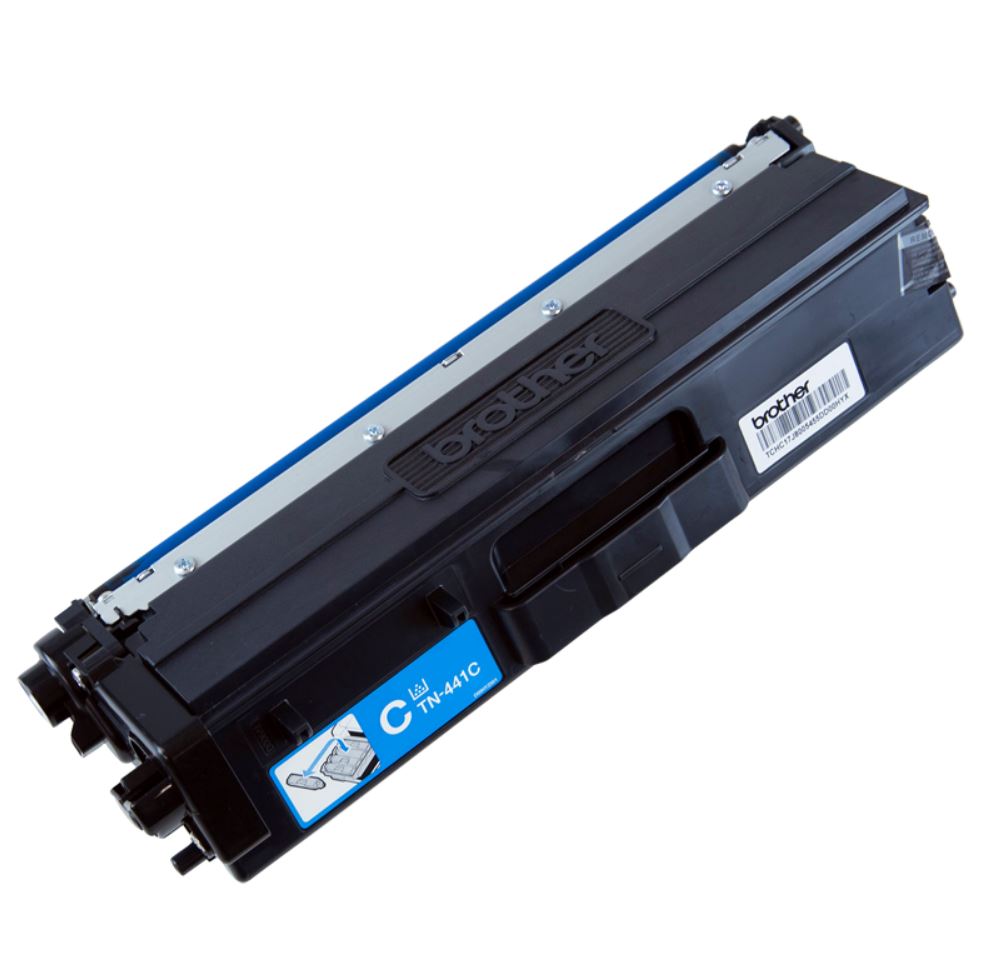 Brother TN-441C Cyan Laser Toner Cartridge - Standard Yield 1,800 Pages for HL-L8260CDN, HL-L8360CDW, MFC-L8690CDW, L8900CDW Printers