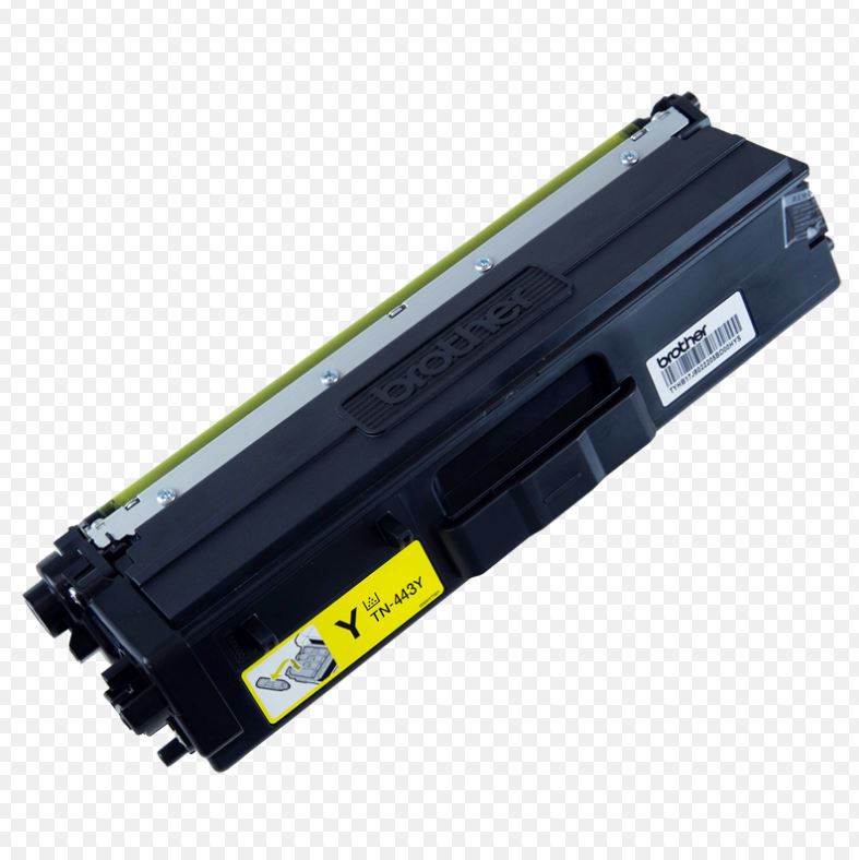 Brother TN-443Y High Yield Yellow Toner Cartridge - 4,000 Pages Compatible with HL-L8260CDN, 8360CDW, MFC-L8690CDW, L8900CDW