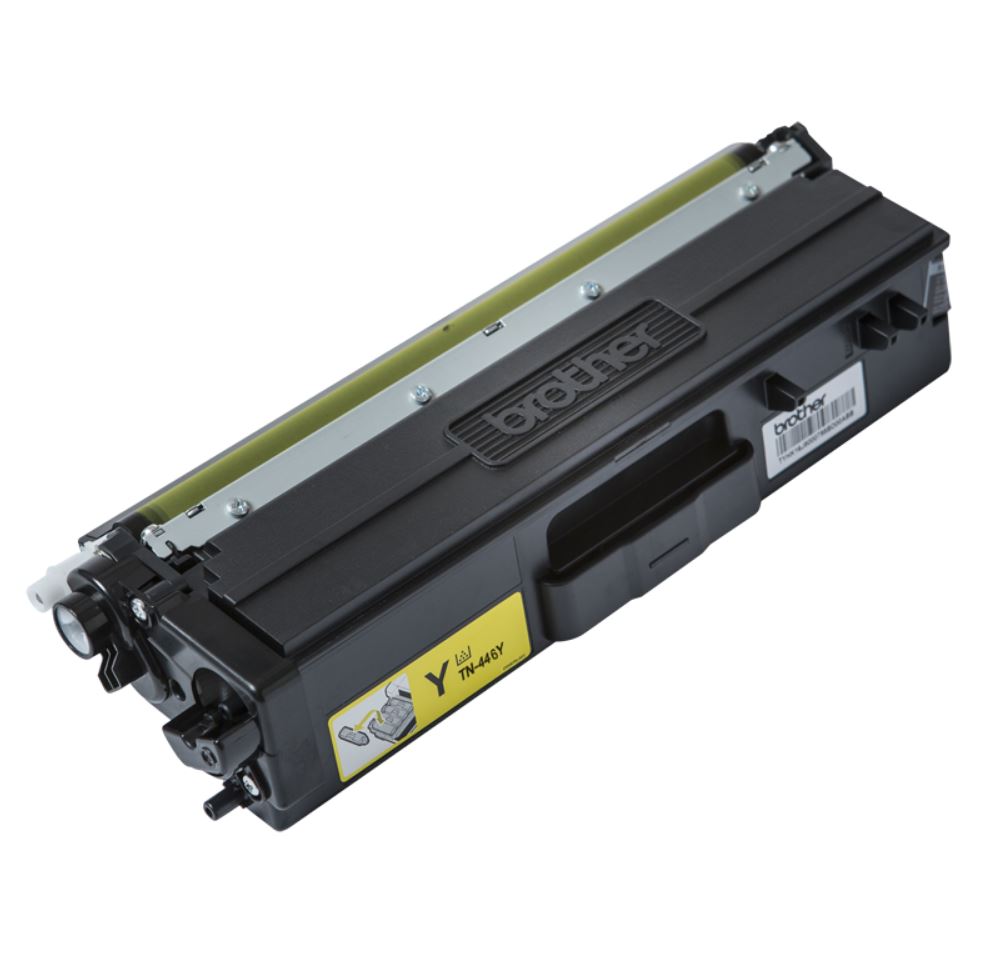 Brother TN-446Y Yellow Super High Yield Toner Cartridge - 6,500 Pages Compatible with HL-L8360CDW & MFC-L8900CDW