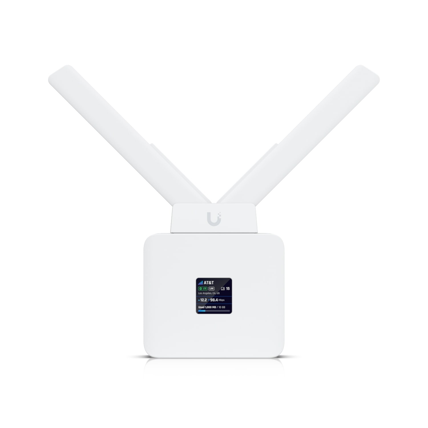 Ubiquiti UMR Managed Mobile LTE Router with Integrated GPS, Dual GbE Ports, PoE Powered, VPN Client, and Automatic Failover